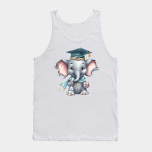 Elephant Graduation Tank Top